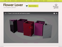 Tablet Screenshot of flowerlover.eu